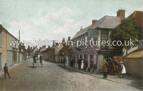 High Street, St Osyth, Essex. c.1904